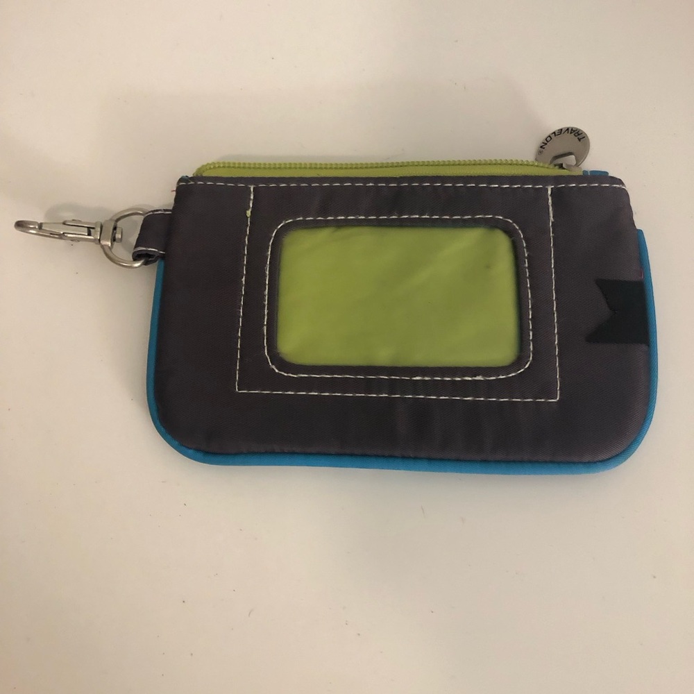 Floral Embroidered Small ID Holder Purse - Picture 2 of 4